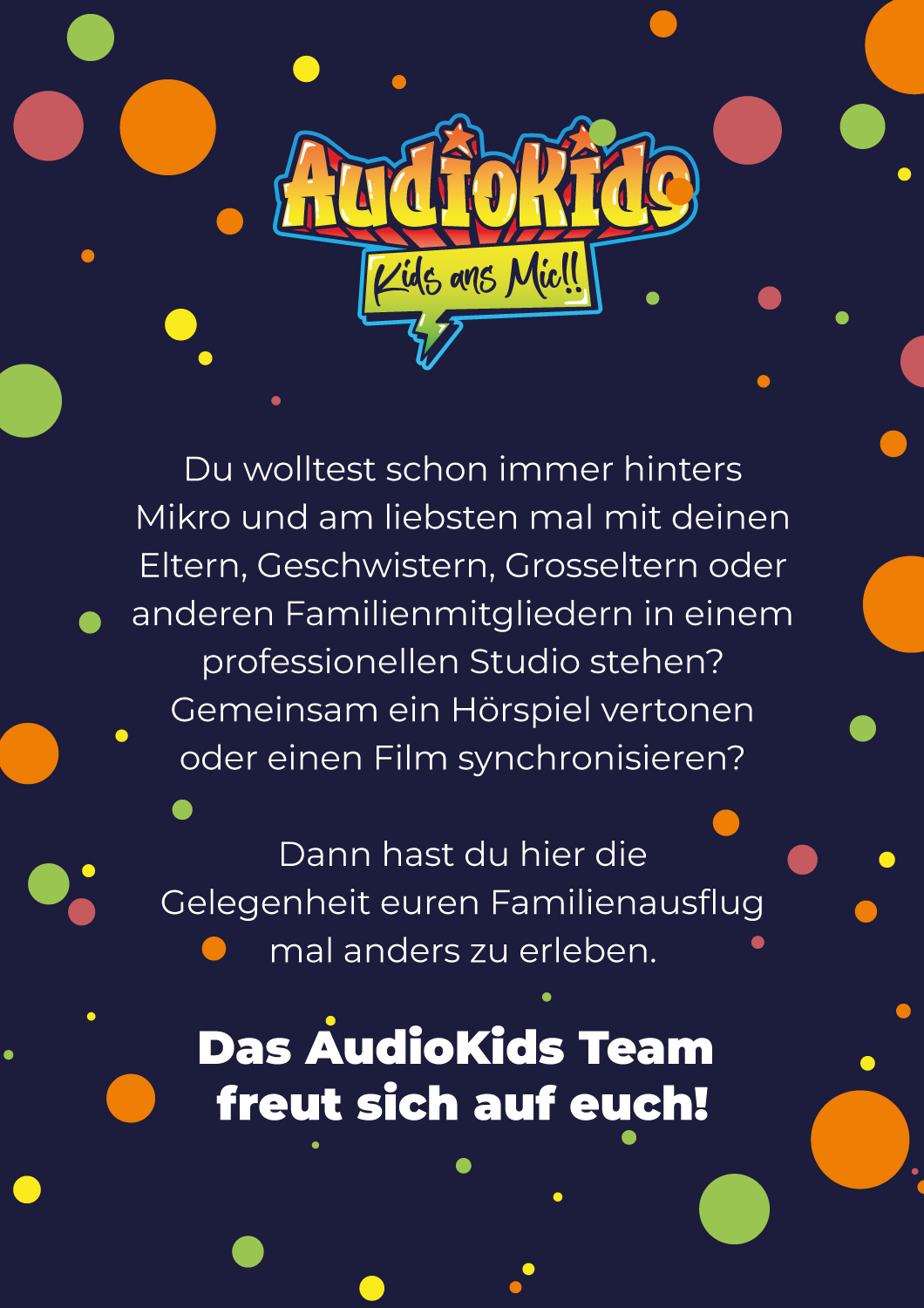 Ak Familienvormittag Back